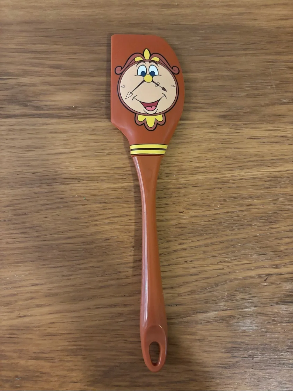 Disney Beauty and the Beast Cogsworth Kitchen Silicone Spatula